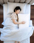 Fitted bedsheet set, Extra-long staple cotton - Kapas Living Singapore