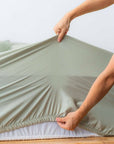 Fitted bedsheet set, Extra-long staple cotton - Kapas Living Singapore
