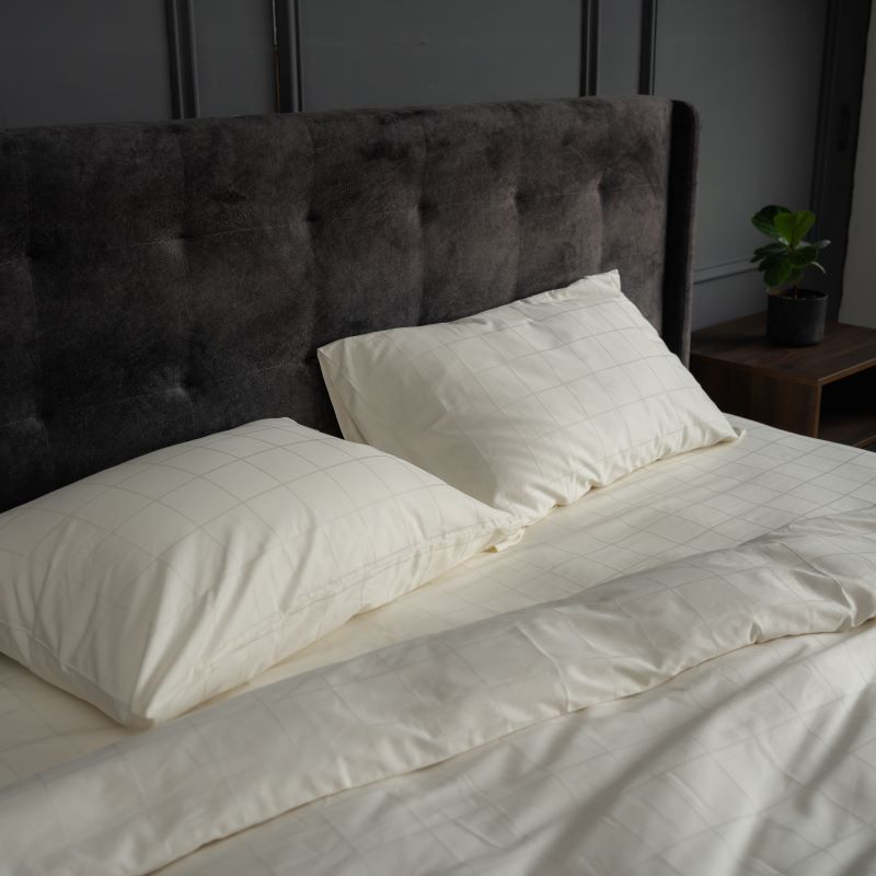 Extra-long staple cotton fitted bedsheet set