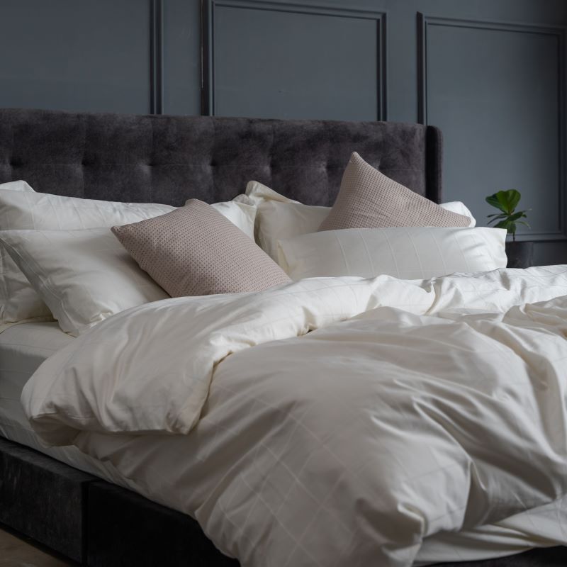 Extra-long staple cotton fitted bedsheet set
