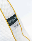 Adjustable BESPOKE® memory foam pillow + pillow protector
