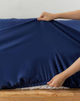 TENCEL™ duvet cover set- Cerulean blue