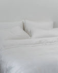 TENCEL™ duvet cover set- Snow white