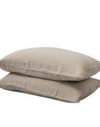 100% French flax linen pillowcase (x2)