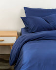 TENCEL™ duvet cover set- Cerulean blue