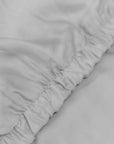 TENCEL™ fitted bedsheet set with pillowcases whisper grey