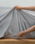 TENCEL™ duvet cover set- Whisper grey
