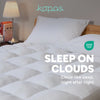 Kapas Cloud Mattress Topper, Premium Cooling Fabric