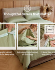 TENCEL™ Reserve fitted bedsheet set
