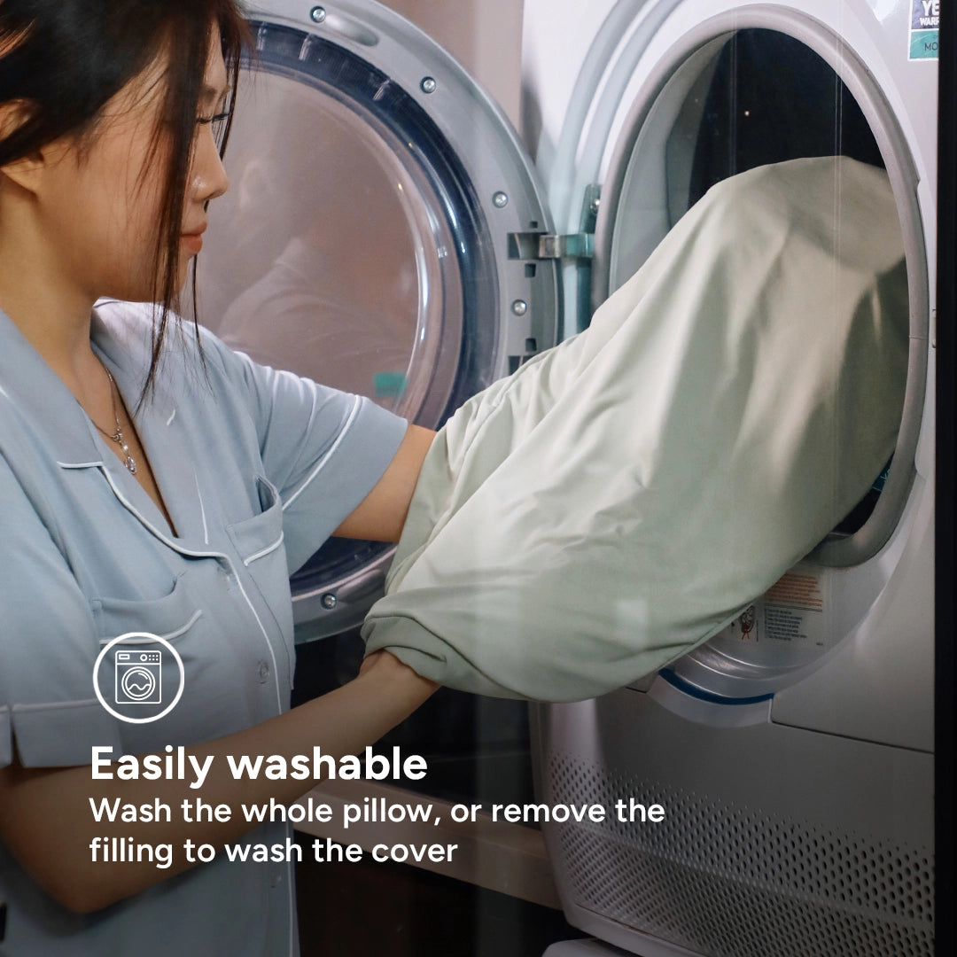 A premium lifestyle view of the 06 Easily Washable, the best bedsheets and premium bedding products in Singapore for tropical weather comfort.