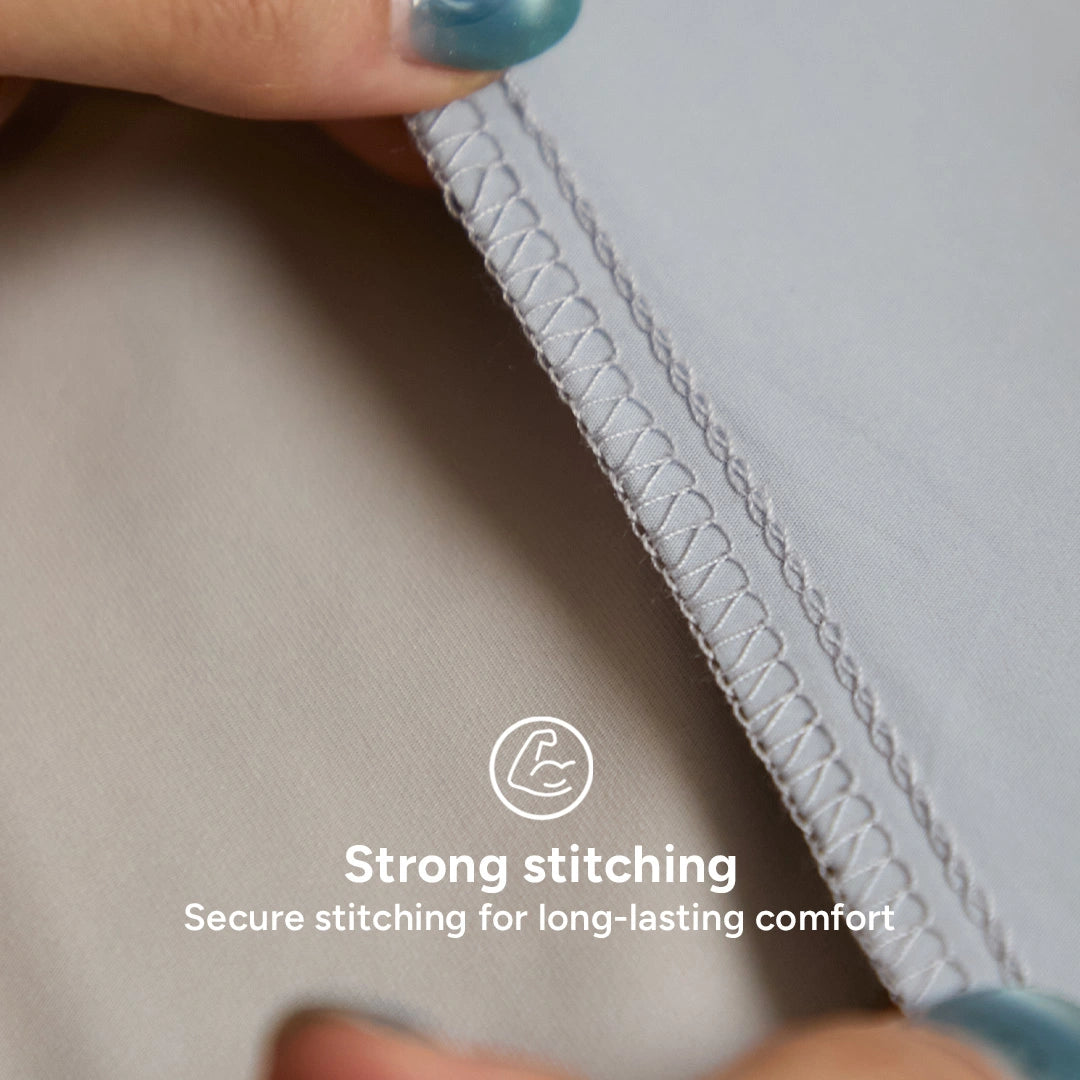 Cooling Pillowcase (x2) - Instant Cool-to-Touch &amp; Stretchable