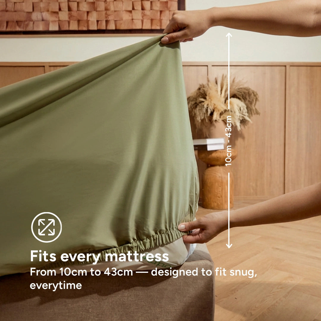 TENCEL™ Reserve fitted bedsheet set