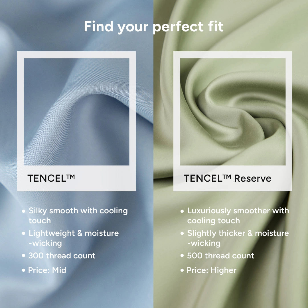 TENCEL™ Reserve fitted bedsheet set