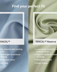 TENCEL™ Reserve fitted bedsheet set