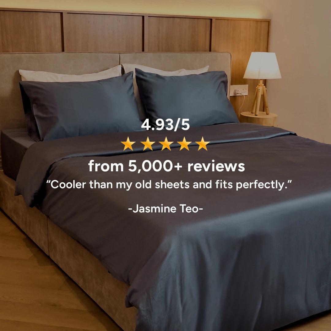 Extra-long staple cotton fitted bedsheet set
