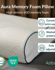 Aura Memory foam pillow