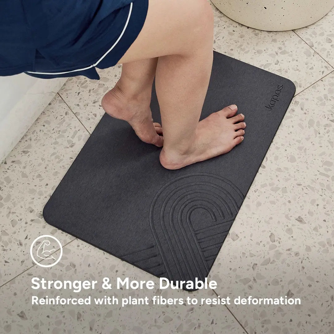 Kapas Living Singapore Stone Diatomite Bath Mat
