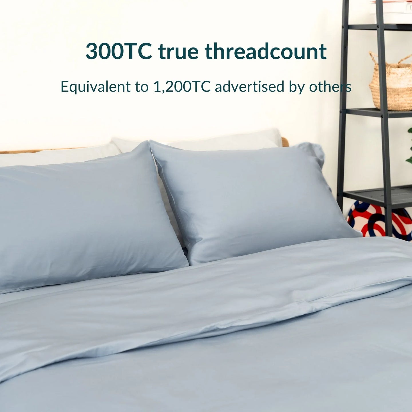 Fabric Casing Detail for Kapas TENCEL duvet cover