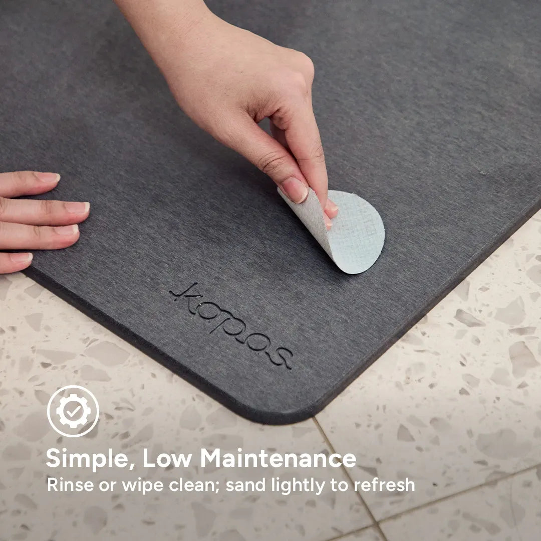 Kapas Living Singapore Stone Diatomite Bath Mat