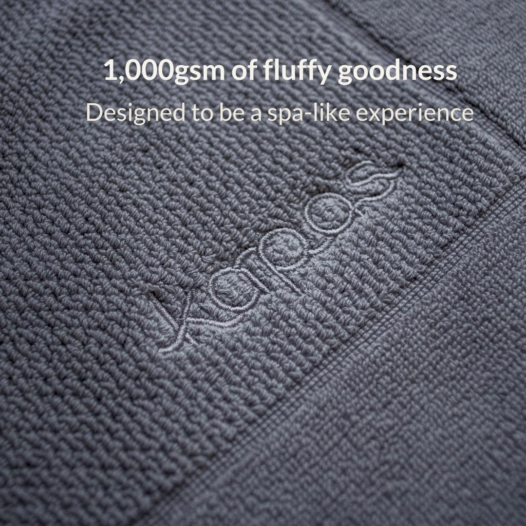 3. Long staple cotton bath mat common