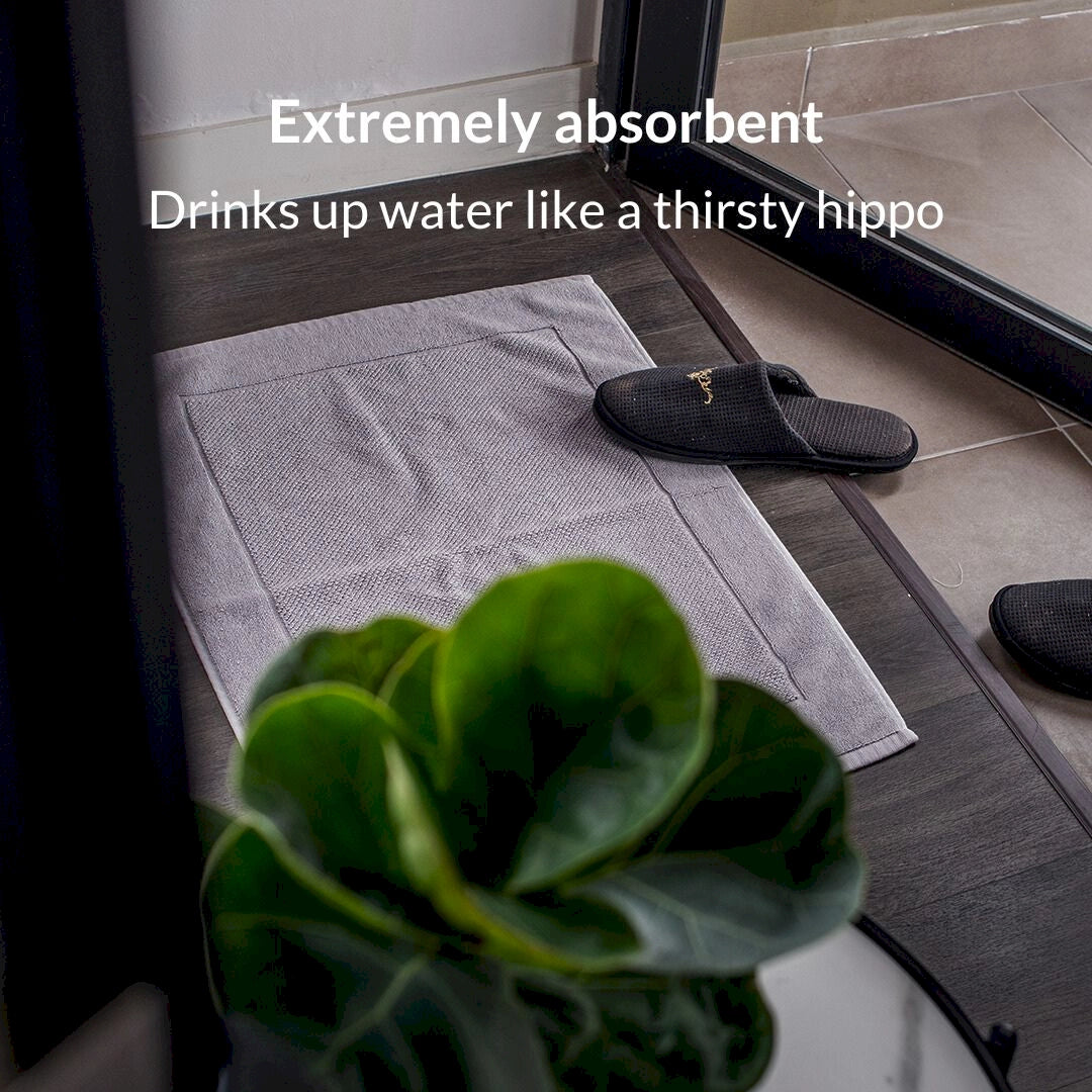 4. Long staple cotton bath mat common