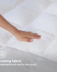 Kapas Kapas Cloud Mattress Topper, Premium Cooling Fabric