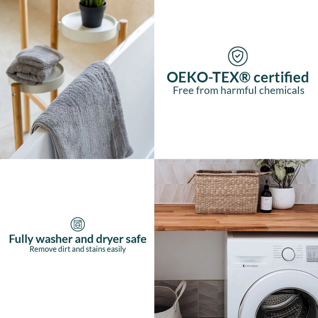 6. Long staple cotton bath mat common