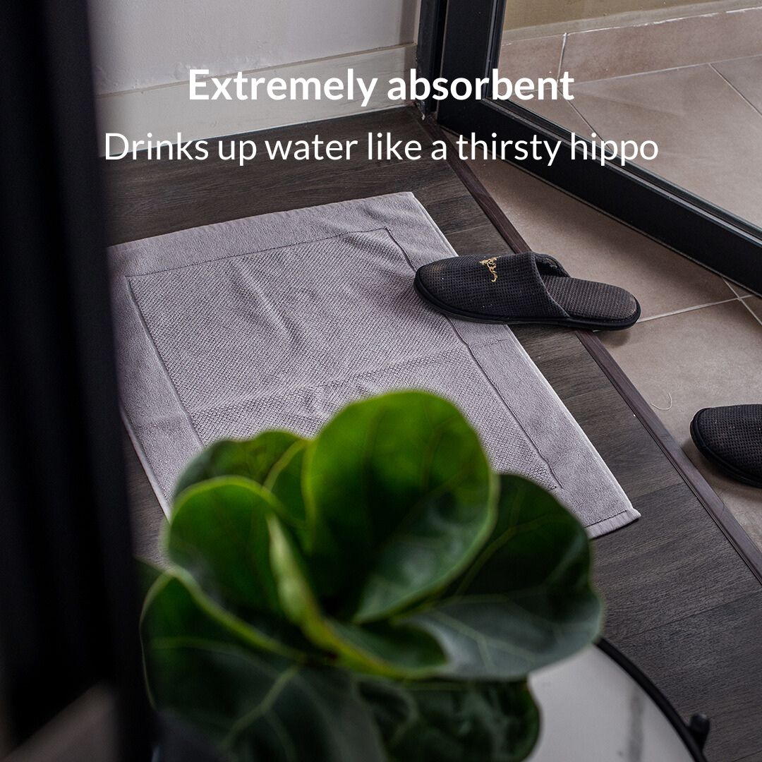 KapasLUXE® extra-long staple bath mat