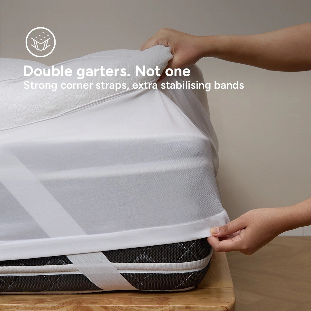 Kapas Kapas Cloud Mattress Topper, Premium Cooling Fabric