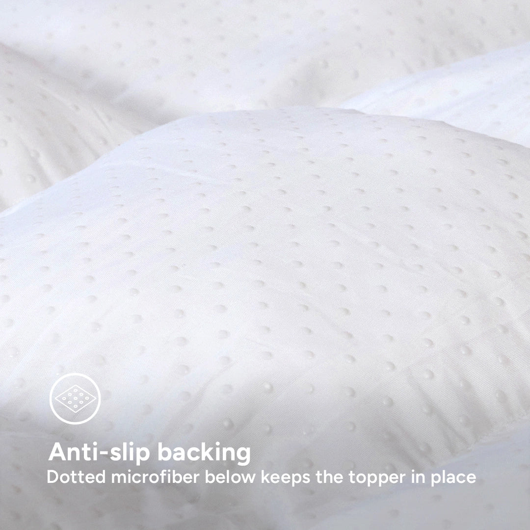 Kapas Kapas Cloud Mattress Topper, Premium Cooling Fabric