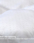 Kapas Kapas Cloud Mattress Topper, Premium Cooling Fabric