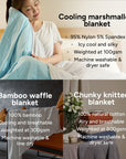 New Arrival - Cooling Marshmallow Blanket