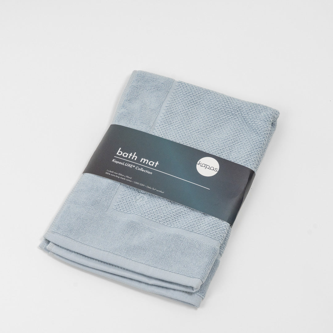 KapasLUXE® extra-long staple bath mat