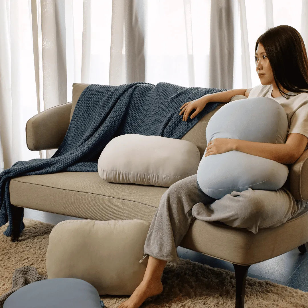Kapas Living Singapore's Cooling Pillow is the best pillow for neck pain and side sleepers in Singapore, offering cloud-like hotel-grade support.