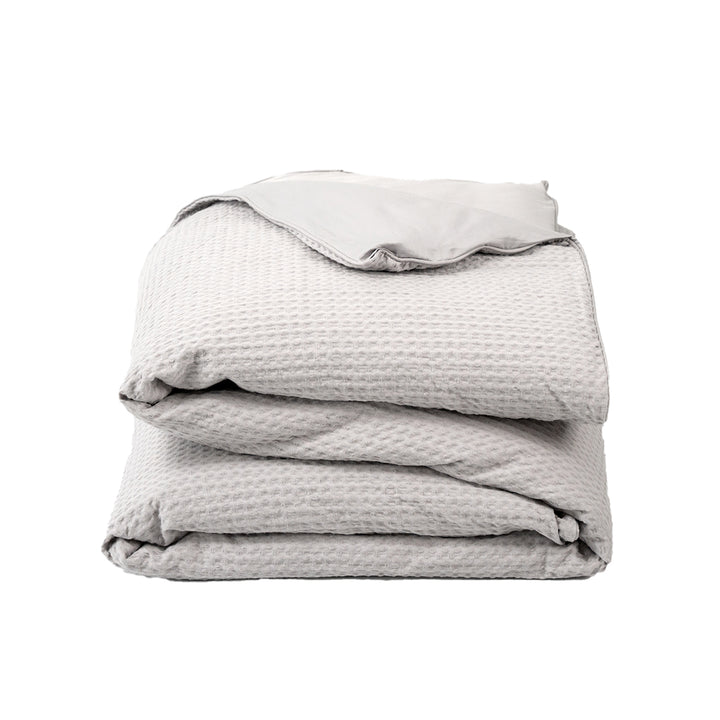 Cotton waffle duvet cover