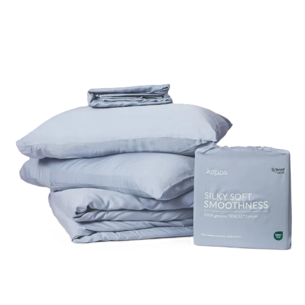 Kapas Living Singapore's Duvet Cover Set Tencel Bed Sheet S Kapas Living is the best cooling 100% TENCEL bedsheets for tropical weather in Singapore, moisture-wicking and silky soft.