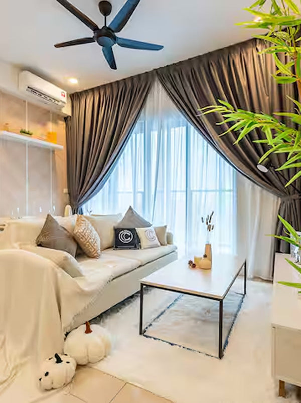 Premium bedding from Kapas Living Singapore featuring the best bedsheets and premium bedding products in Singapore for tropical weather comfort.