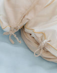 100% French flax linen duvet cover- taupe