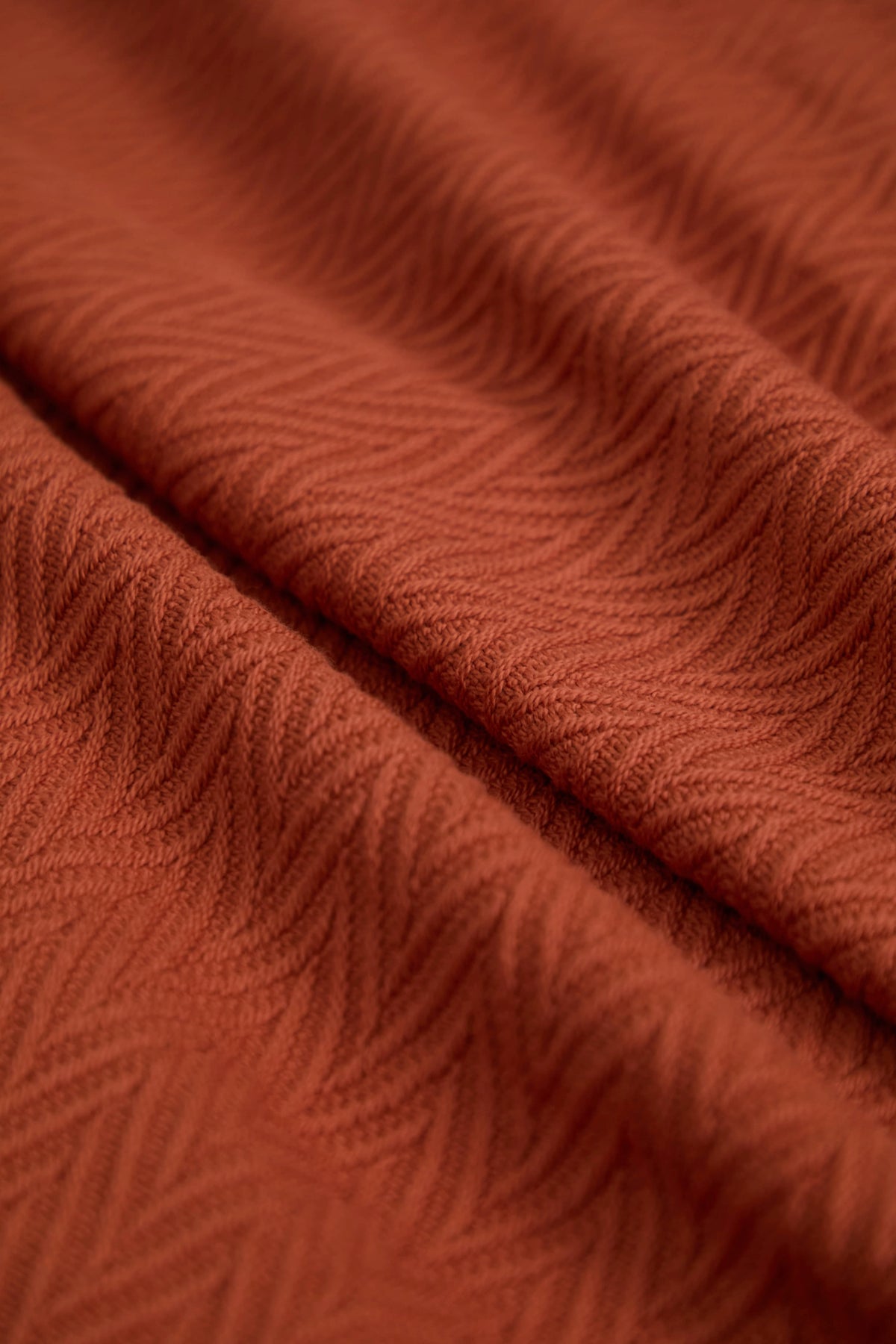 100% Cotton Herringbone Blanket