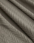 100% Cotton Herringbone Blanket