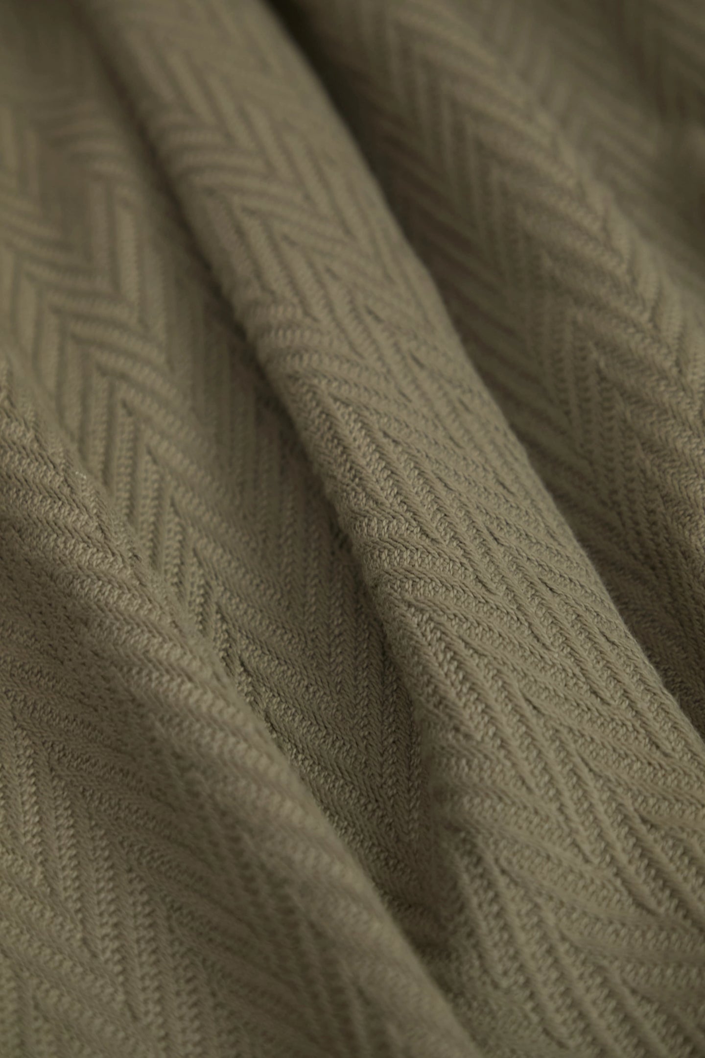 100% Cotton Herringbone Blanket
