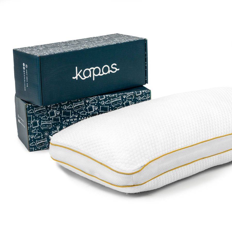 Adjustable BESPOKE® memory foam pillow + pillow protector