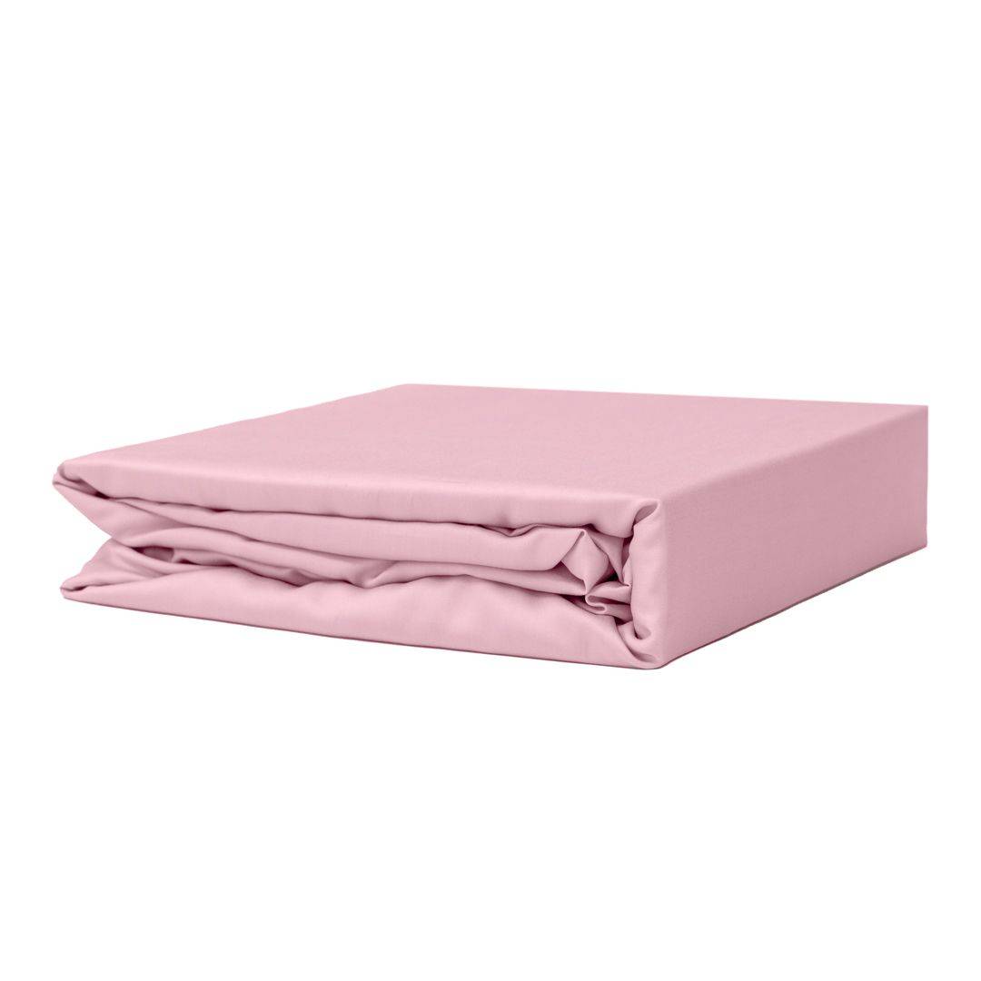 Extra-long staple cotton duvet cover- Blush pink