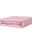 Extra-long staple cotton duvet cover- Blush pink