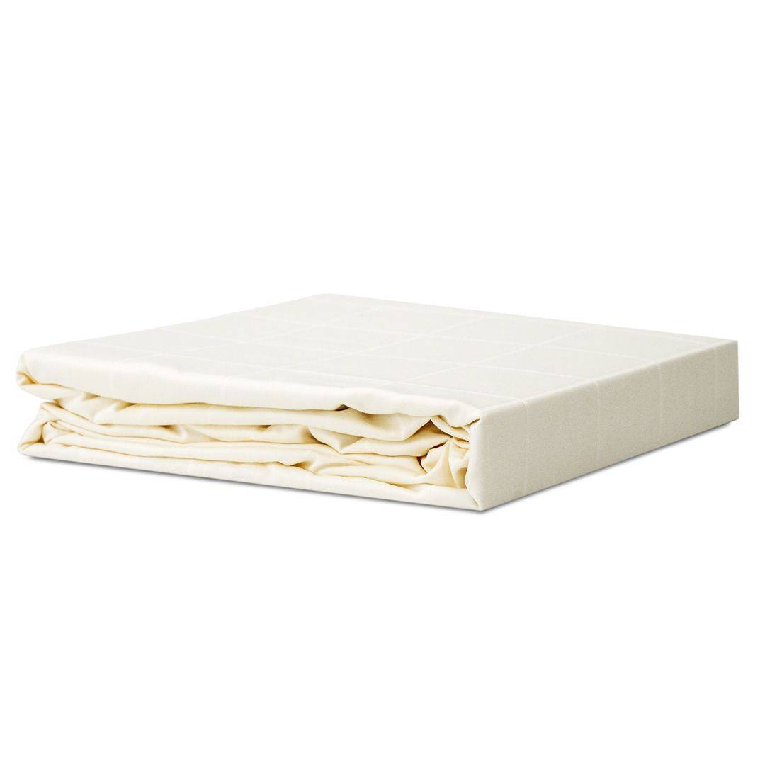 Extra-long staple cotton duvet cover- Jacquard Oatmeal