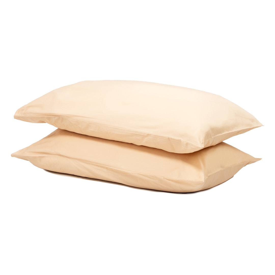 Luxurious Extra Long Staple Cotton Pillowcases Set of 2 Kapas Living Singapore