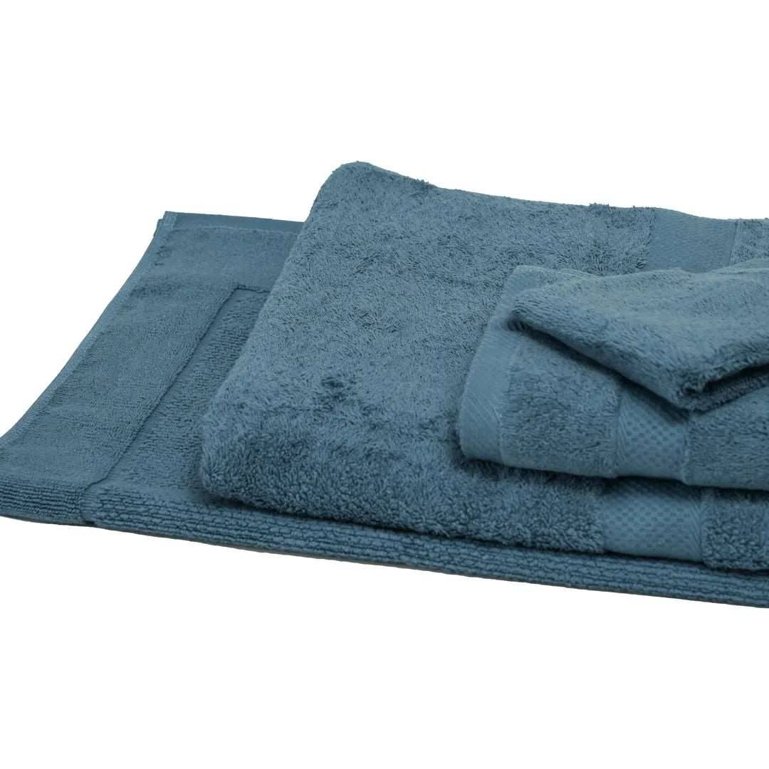KapasLUXE® bath towel set (3 pieces)- Cobalt blue