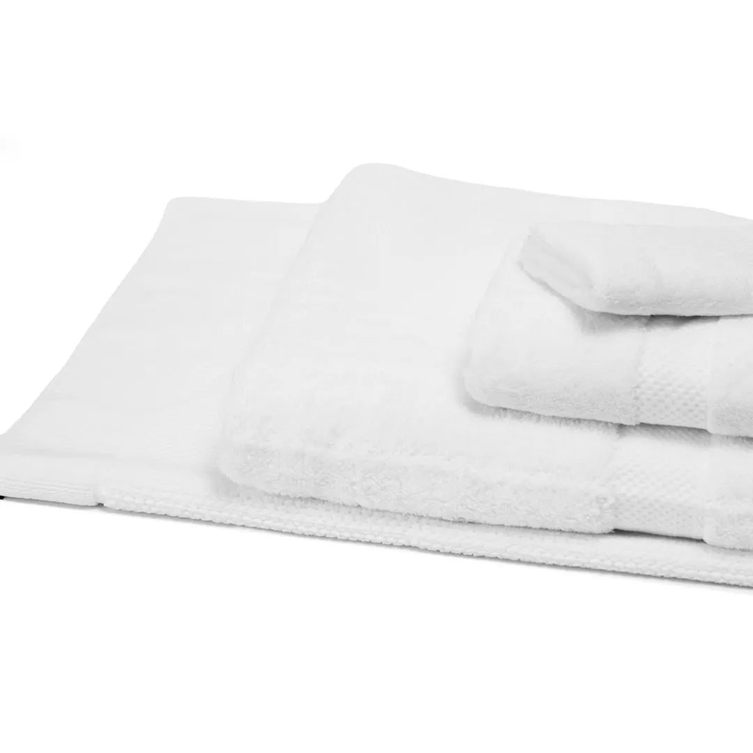 KapasLUXE® bath towel set (3 pieces)- Snow white