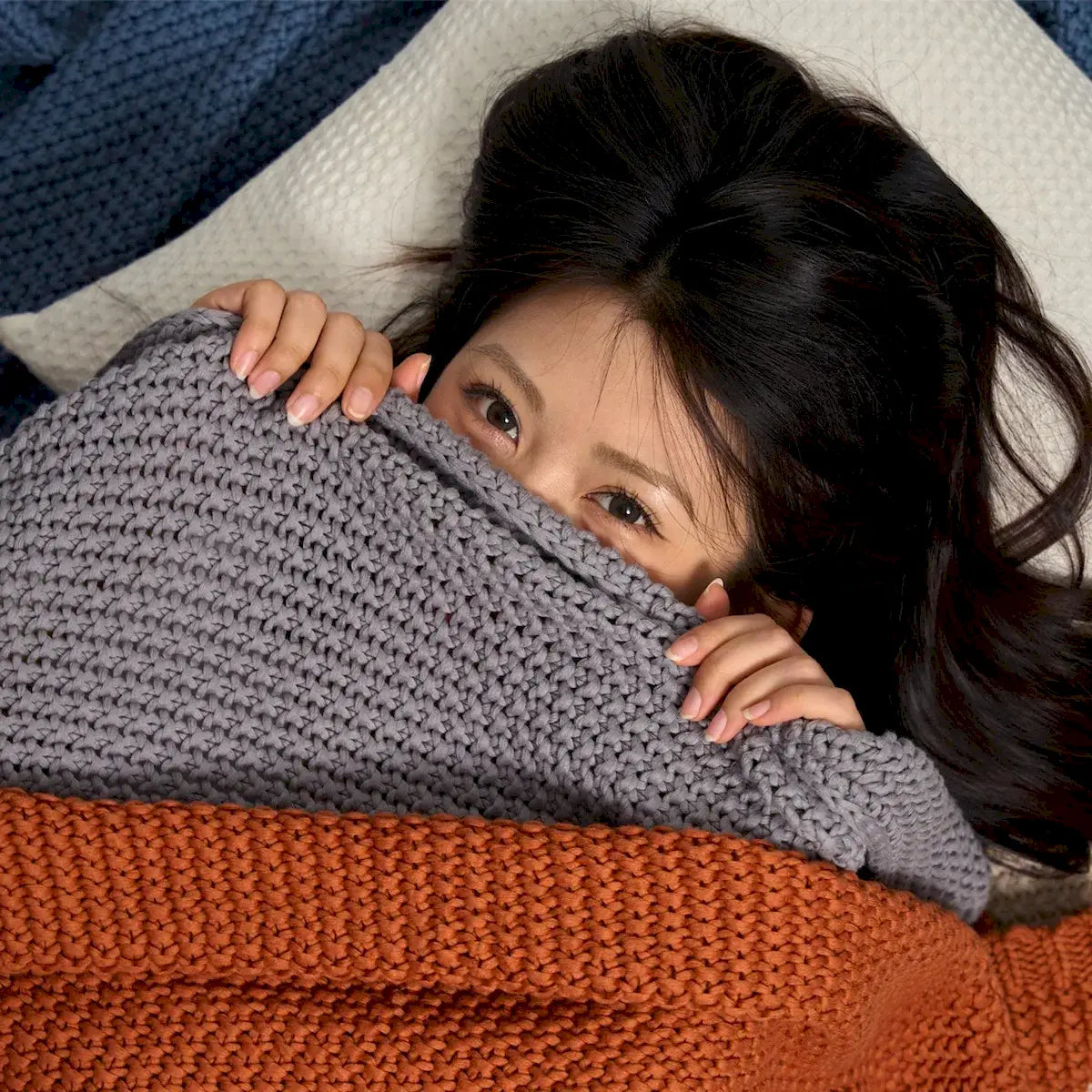 Kapas Living Cotton Knitted Blanket Mobile icon