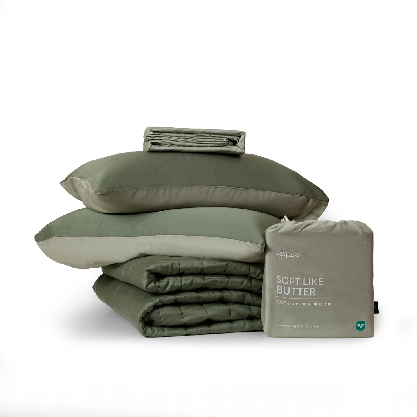 Kapas TENCEL Quilted Comforter Set - NEW